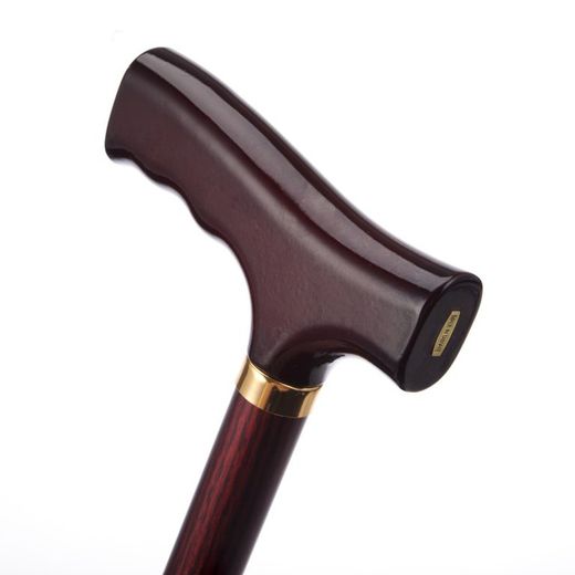 Aluminiumstock. Mahagoni