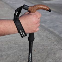 Bastão de caminhada 100% fibra de carbono