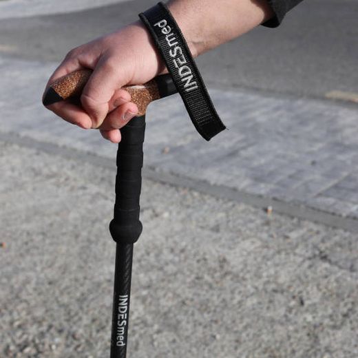 Bastão de caminhada 100% fibra de carbono
