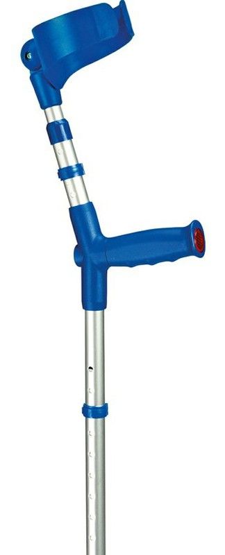 Canne à prise souple, double réglage, repliable