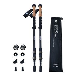 Bâton de trekking 100% fibre de carbone.