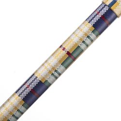 Faltbare und höhenverstellbare Gehstöcke 74 - 84 cm. Kariert