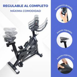 Vélo spinning, réglable Se rééduquer à la maison