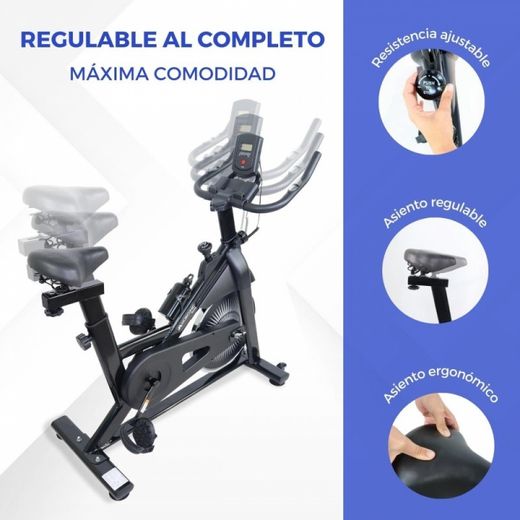 Vélo spinning, réglable Se rééduquer à la maison