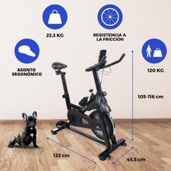 Vélo spinning, réglable Se rééduquer à la maison