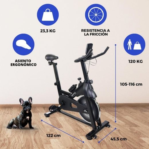 Vélo spinning, réglable Se rééduquer à la maison