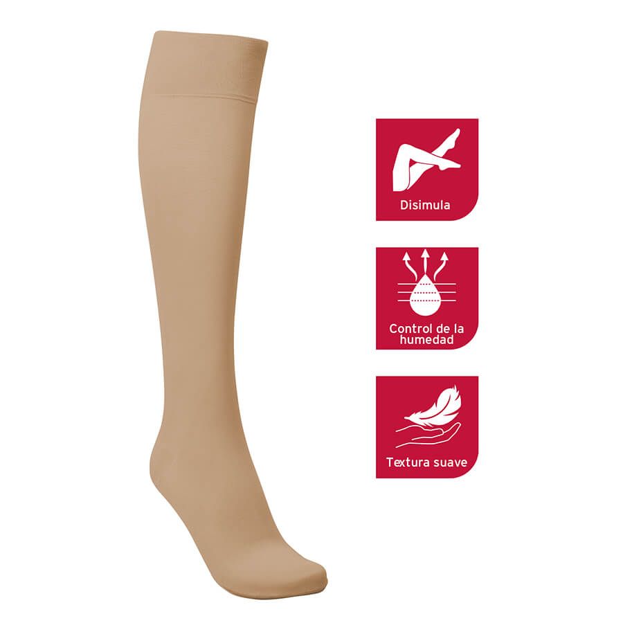 Calcetines Jobst Opaque bronze / 1 / Cerrada / CLASE 1