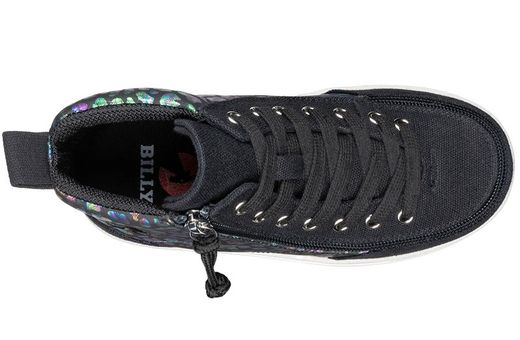 Chaussures montantes Billy Black Leopard Classic D|R II