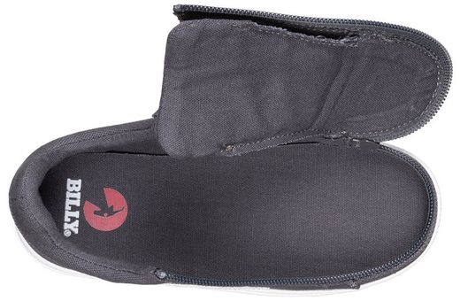 Billy Gris foncé/Blanc CS Street Low Tops Dafo Footwear