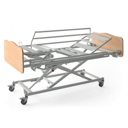 XPrim 3 Gelenkbett mit Liftwagen und Kopfteil