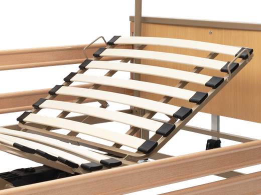 Lit électronique ORION avec chariot élévateur en PACK SPÉCIAL avec un matelas COMBIFLEX et une housse offerte.