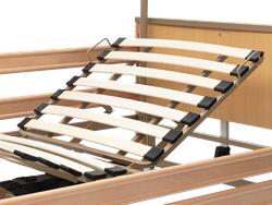 Extra niedriges elektronisches Bett LOW im PACK-ANGEBOT mit VISCOFLEX-Matratze