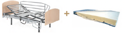 Cama en Pack Nules 90 x 196 de TECNIMOEM con COLCHON DE VISCO