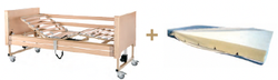 Cama en Pack TEIDE de TECNIMOEM + COLCHON DE VISCO