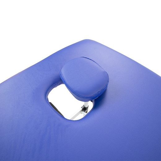 Klappbare Massageliege aus Aluminium mit Kopfstütze und tragbar