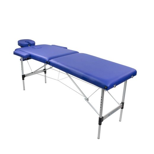 Klappbare Massageliege aus Aluminium mit Kopfstütze und tragbar