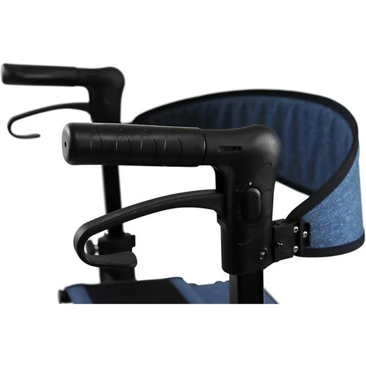 Déambulateur, déambulateur pour personnes de grande taille de 1,70 à 2,00 mètres