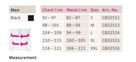 T-shirt postural medi posture plus force