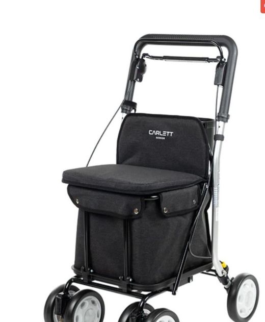 Carrinho de compras com assento Carlett Senior Comfort