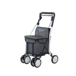 Carlett Comfort Assist Einkaufswagen mit Sitz