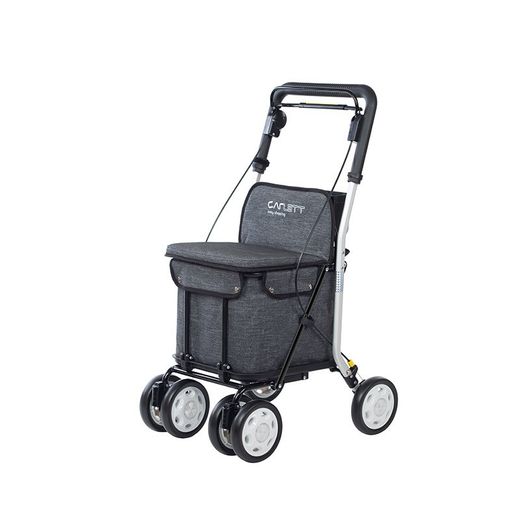 Carlett Comfort Assist Einkaufswagen mit Sitz