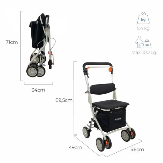 Caddie avec siège, Colisée