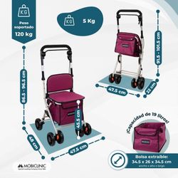 Caddie avec siège, Colisée