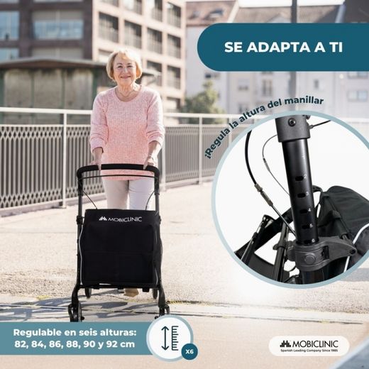 Carro de compra con asiento XXL