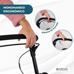 Carro de compra con asiento XXL