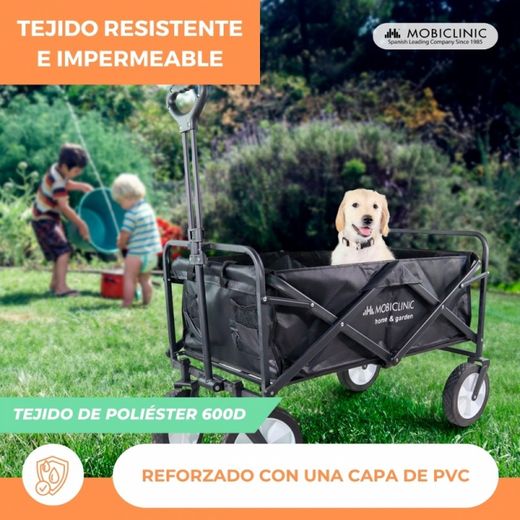 Chariot de transport pliable pour la plage et le jardin Duna Pro