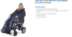 Chubasquero capa sillas eléctricas.