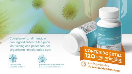 Clevir, soutien alimentaire des défenses de l'organisme.