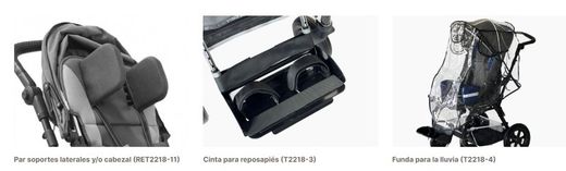 Tucan Kinderwagen mit Neigungs- und Liegefunktion