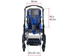 Tucan Kinderwagen mit Neigungs- und Liegefunktion