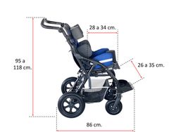 Tucan Kinderwagen mit Neigungs- und Liegefunktion