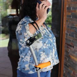 Codera abatible para muletas indesmed