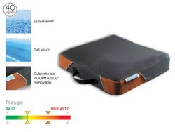 Anatomisches Duoform-Kissen gegen Dekubitus.