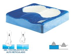 Anatomisches Duoform-Kissen gegen Dekubitus.