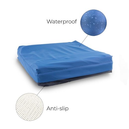 Coussin d'air anti-escarres, à cellules alternées, avec compresseur ARES réglable