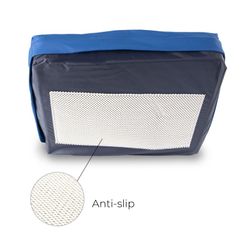 Coussin d'air anti-escarres, à cellules alternées, avec compresseur ARES réglable