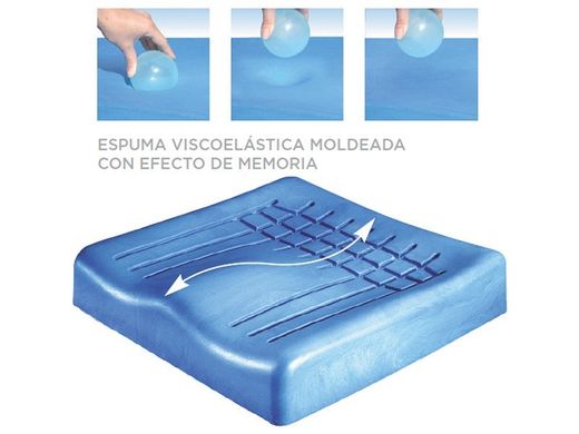 Coussin anti-escarres viscoélastique anatomique Viscoflex c7a