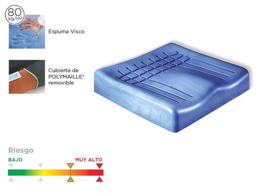 Coussin anti-escarres viscoélastique anatomique Viscoflex c7a