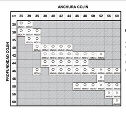 Base de madera cojín jay basic