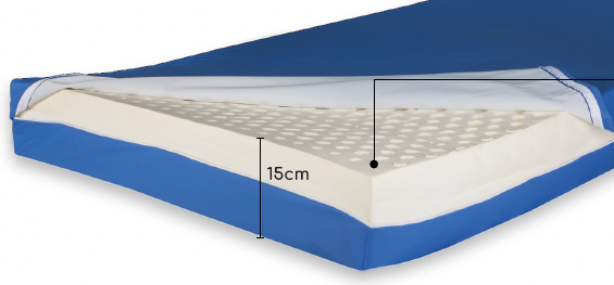 Colchon Latex Ortopedico Sanitario 105 x 180