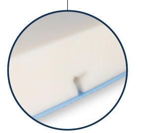 Orthopädische Hygienematratze aus Polyurethan