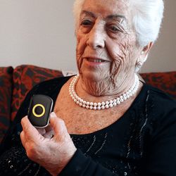 Pendentif porte-clés Neki senior 2 encoches