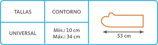 Cubre ortesis y cubre escayolas brazo corto, pediatrico