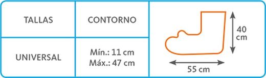 Orthèse pédiatrique et couvre-plâtre pour bras long
