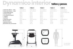 Déambulateur Dynamico, marcheur adulte d'intérieur