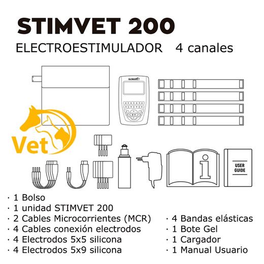 Stimvet 200 Veterinär-Elektrostimulator Globus